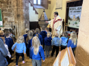 Morland School visit to church